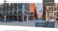 Desktop Screenshot of chauncyhouseapartments.com